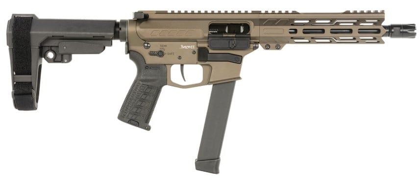 Banshee MKGS 9mm 8" TB MLOK Brnz/Blk 33rd