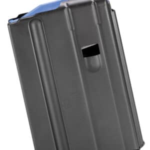 DuraMag 1065041176CPD SS 10rd 6.5 Grendel/6mm ARC for AR-15 Black w/ Blue Follower Detachable
