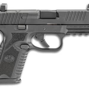 FN 66100587 509M MRD Mid-Size 9mm Luger 15+1 4" Black Recessed Crown Barrel, Matte Black Optic Ready/Serrated Stainless Steel Slide, Matte Black Polymer Frame w/Picatinny Rail, Ambidextrous