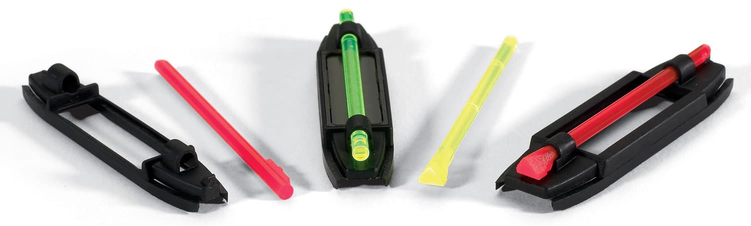 Browning 12859 HI-Viz Bird Buster For Browning Shotguns, Green/Red/Yellow LitePipes Front