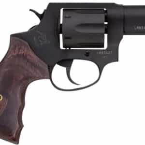 Taurus 2-856021SW 856 Small 38 Special +P 6 Shot 2" Matte Black Alloy Steel Barrel, Cylinder & Frame, Walnut Grip Transfer Bar Safety, Exposed Hammer