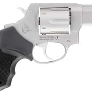 Taurus 2-85629-MA 856 *MA Compliant Small Frame 38 Special +P 6 Shot 2" Stainless Steel Barrel, Cylinder & Frame, Black Rubber Grip, Exposed Hammer