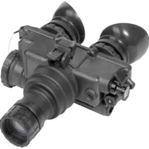 AGM Global Vision 12PV7122283011 PVS-7 NL1 Night Vision Goggles Black 1x27mm Generation 2+ Level 1, 51-64 lp/mm Resolution Green Filter