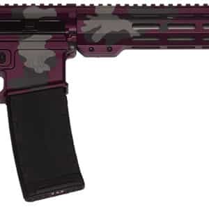 Great Lakes Firearms GL15223SSMMAN AR-15 Mission 223 Wylde 30+1 16", Manhattan Camo Rec/15" M-Lok Handguard, Black Carbine Stock & A2 Grip, Muzzle Brake