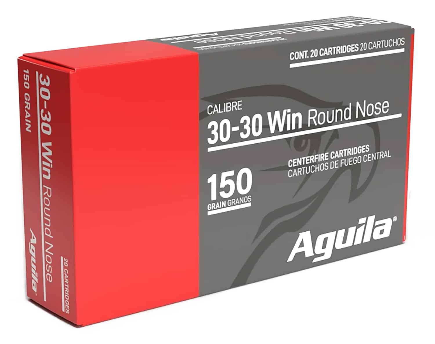 Aguila 80801AG 30-30Win 150gr InterLock Boat Tail Soft Point 20 Per Box/10 Case