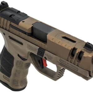 SAR USA SAR9CG3BR SAR9 C Gen3 Compact Frame 9mm Luger 15+1 4" Black Steel Barrel, Bronze Steel Optic Ready/Ported/Serrated Slide, Bronze Polymer Frame w/Picatinny Rail, Interchangeable Backstrap Grip