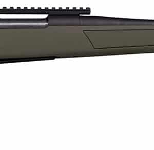 CVA CR3906G Cascade  7mm-08 Rem 4+1 22" Black Cerakote Steel Threaded Barrel, Black Cerakote Receiver, OD Green Synthetic Stock