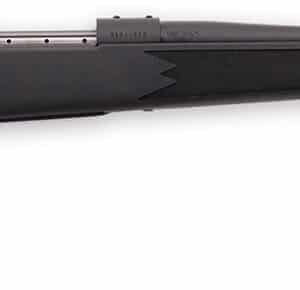 Weatherby VYT243NR0T Vanguard Synthetic Compact 243 Win 4+1 20" Matte Blued #1 Threaded Barrel, Matte Blued Drilled & Tapped Steel Receiver, Black Adjustable Synthetic Stock
