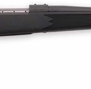 Weatherby VYT7M8RR0T Vanguard Synthetic Compact 7mm-08 Rem 4+1 20" Matte Blued #1 Threaded Barrel, Matte Blued Drilled & Tapped Steel Receiver, Black Adjustable Synthetic Stock