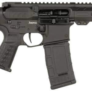 CMMG 30AF20AAB Banshee MK4 300 Blackout 30+1 8" Black Nitride Medium Taper Threaded Barrel, EML 7" M-LOK Handguards, Black Armor Cerakote Aluminum Picatinny Rail Receiver, CMMG Zeroed Grips