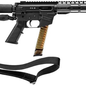 FREEDOM ORDNANCE FX9P10T FX9 9mm Luger 31+1 10" Black Nitride Stainless Steel Barrel, M-LOK Handguard, Black Anodized Aluminum Picatinny Rail Receiver, Black Pistol Tube, AR15 Grip, Right Hand