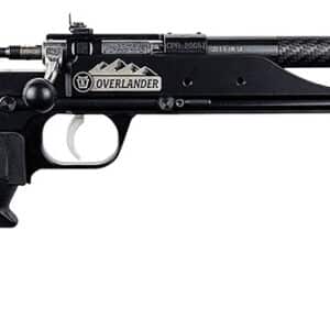 Keystone KSA2192 Precision 6061 Overlander Pack Rifle 22 WMR Single Shot 16.12" Carbon Fiber Threaded Barrel, Black Anodized Picatinny Rail Aluminum Receiver, Aluminum/Carbon Fiber Adjustable Skeleton