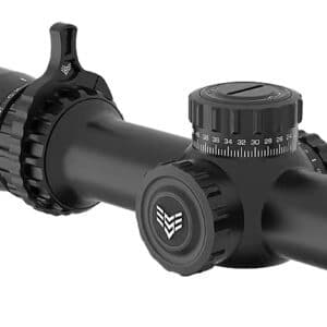 Swampfox Optics THK14241GB Tomahawk II Black 1-4x24mm 30mm Tube BDC Green Reticle