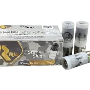 Rio Ammunition RSL1210 12Gauge 2.75" Slug Shot 10 Per Box/25 Case