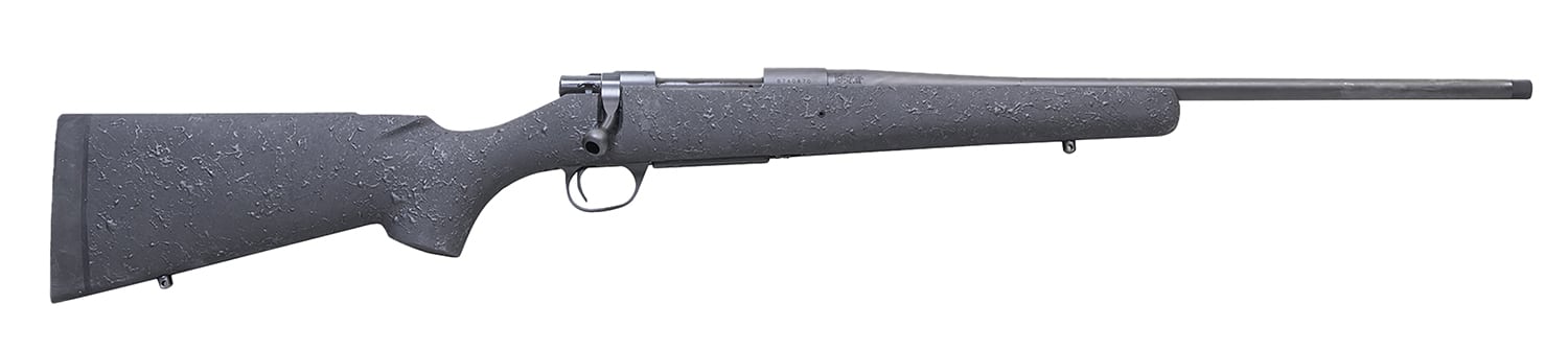 Howa HHSSL243BLK 1500 Superlite Gen2 Full Size 243 Win 3+1 20" Black Threaded Barrel, Matte Blue Steel Drilled & Tapped Receiver, Black w/Black Webbing HS Precision Synthetic Stock, Right Hand