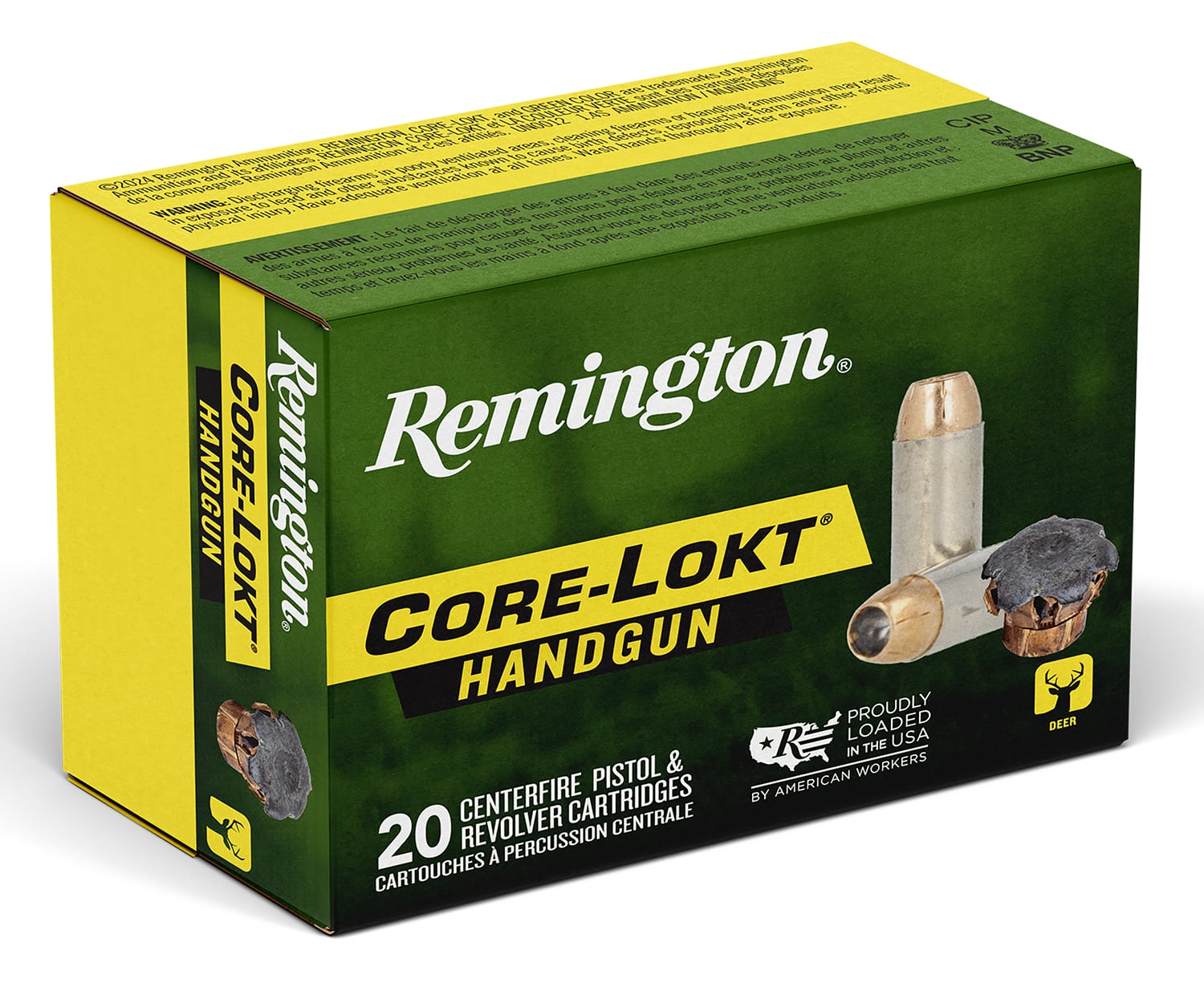 Remington Ammunition 20272 Core-Lokt 45Colt 237gr Jacketed Hollow Point 20 Per Box/10 Case
