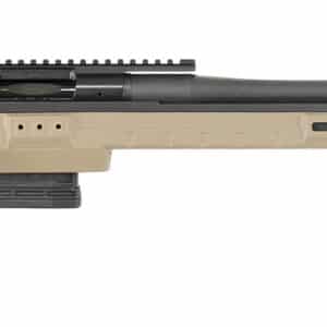 Larue Tactical LTKRGSIETE65CM23FDE 6.5 Creedmoor 23" Threaded Barrel, Picatinny Rail Receiver, Larue KRG Bravo Gray Polymer Chassis