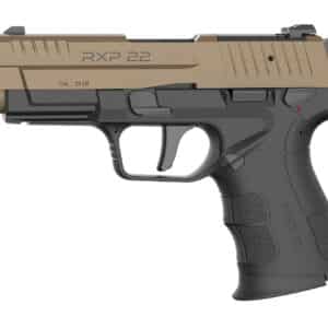 Retay USA RXP22BLKFDES13TH RXP 22 LR 13+1 4" Threaded Barrel, Flat Dark Earth Cerakote Optic Ready/Serrated Slide, Black Cerakote Polymer Frame w/Accessory Rail, RMR/RMSc Footprint
