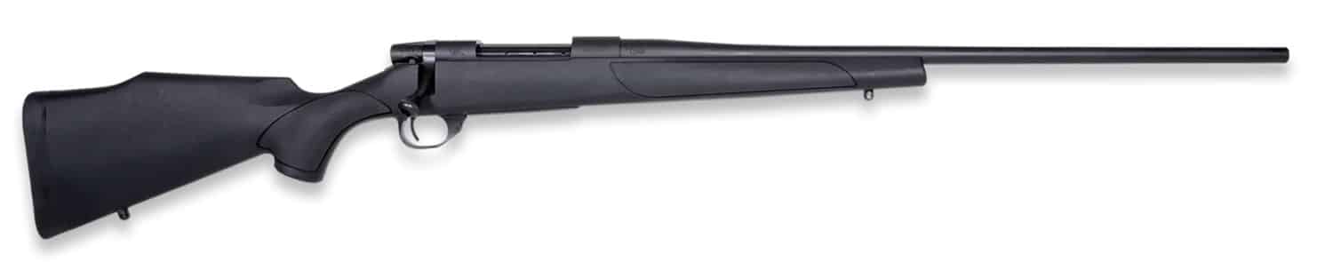 Weatherby VTX223RR16T Vanguard Obsidian 223 Rem 5+1 16" Blued Threaded Barrel, Blued Stainless Steel Drilled & Tapped Receiver, Black Monte Carlo Synthetic Stock
