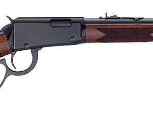 Henry H001PG22 Western 22 S/L/LR 15/17/21+1 18.50" Blued Round Barrel, Black Aluminum Grooved Receiver, American Walnut Fixed w/Pistol Grip Stock