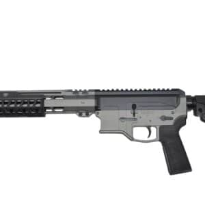 Bilson Arms P8FSSTB20R1 BA-15FCP 338 ARC 10+1 14.50" Stainless Steel Threaded Barrel, Tactical Gray/Graphite Black Cerakote Aluminum Receiver w/Picatinny Rail, M-LOK Handguard, Black Polymer SBA4 Brac
