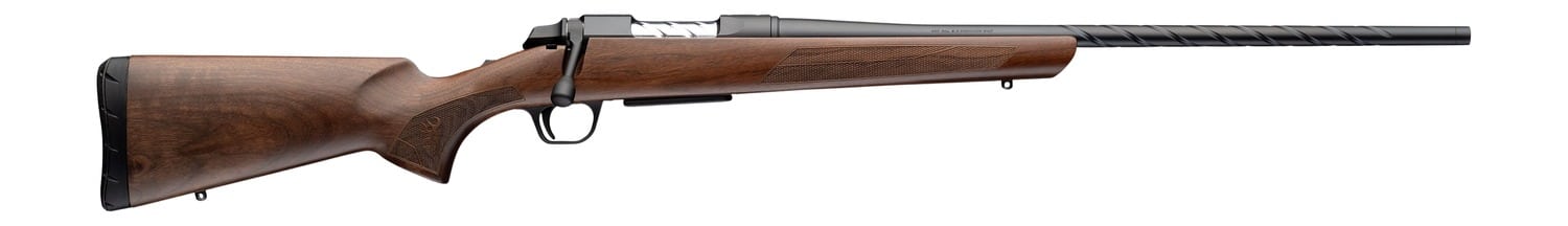 Browning 035852229 AB3 Pro Hunter Full Size 300 Win Mag 3+1 26" Blued Spiral Fluted Threaded Barrel, Blued Steel Drilled & Tapped Receiver, Satin Walnut Fixed Stock
