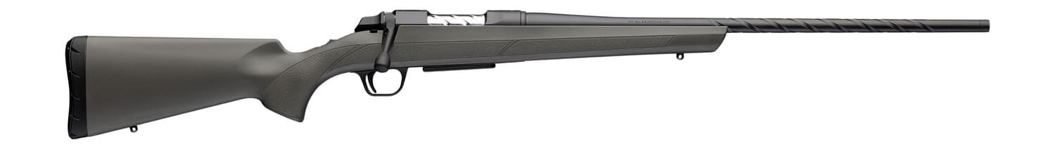Browning 035851227 AB3 Pro Full Size 7mm Rem Mag 3+1 26" Matte Blued Spiral Fluted Threaded Barrel, Matte Blued Steel Drilled & Tapped Receiver, Gray/Green Fixed Synthetic Stock, Right Hand