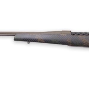 Weatherby MBC20N338WL6B Mark V Backcountry 2.0 338 WBY RPM 4+1 24" + 2" Patriot Brown Cerakote Fluted Threaded Barrel, Steel Drilled & Tapped Receiver, Black w/Brown Accents Fixed Peak 44 Blacktooth C