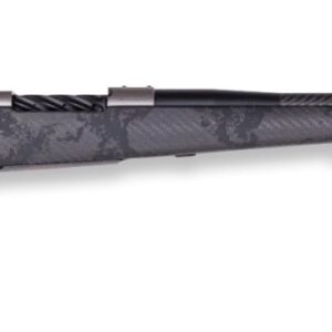 Weatherby MGT01N25CMR4B Mark V Backcountry Guide TI 25 Creedmoor 3+1 22" + 2" Graphite Black Cerakote Fluted Threaded Barrel, Titanium Drilled & Tapped Receiver, Exposed Carbon  w/Carbide Black Accent