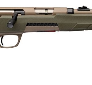 Winchester Repeating Arms 525240102 Xpert 22 LR 10+1 16.50" Flat Dark Earth Cerakote Threaded Barrel, Flat Dark Earth Cerakote Steel Drilled & Tapped Receiver, OD Green Thumbhole Polymer Stock