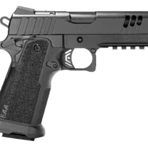 Girsan 395068 Witness2311 CMXX 45 ACP 11+1 4.25" Black Ported w/Integral Compensator Bull Barrel, Black Steel Lightening Cut/Optic Ready/Serrated Slide, Black Polymer Frame w/Beavertail & Picatinny Ra