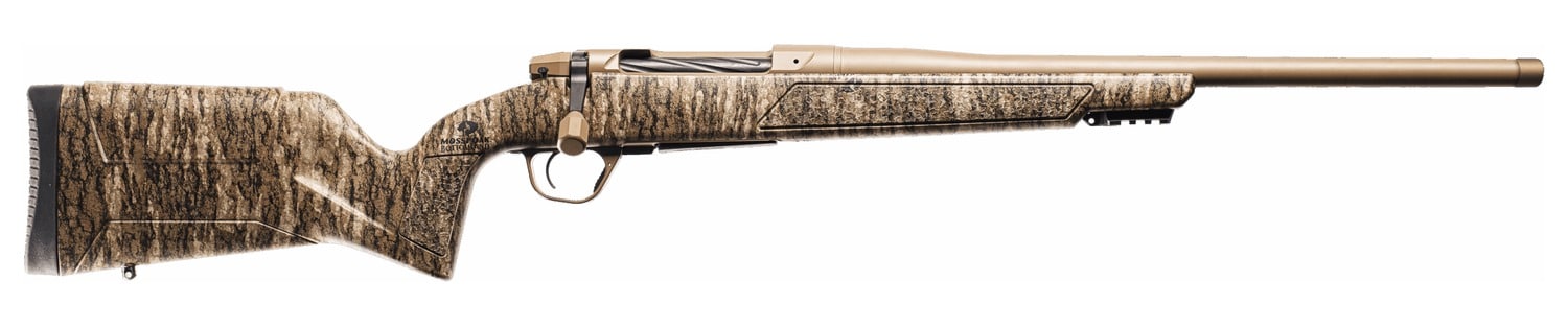 Christensen Arms 801-15020-01 Evoke Hunter 7mm PRC 3+1 22" Flat Dark Earth Cerakote Threaded Barrel, Flat Dark Earth Cerakote Drilled & Tapped Receiver, Picatinny Rail Forend, Mossy Oak Bottomland Fix