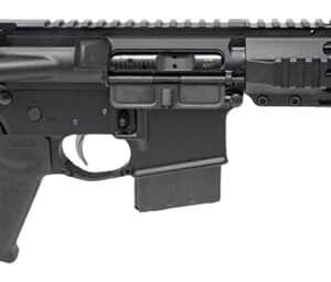 Dpms Panther Arms DP51655225433 Kitty Kat S9 338 ARC 8" Black Nitride Heavy Threaded Barrel, Black Hardcoat Anodize Aluminum Receiver w/Picatinny Rail, DPMS Quad Rail Handguard, Black Polymer SB Tacti