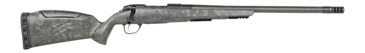 Fierce Firearms CT Rage LR Full Size 308 Win 4+1 18" Carbon Fiber Match Grade Threaded Barrel, Black Cerakote Titanium Drilled & Tapped Receiver, Picatinny Rail Forend, Carbon Matrix Push Button Adj