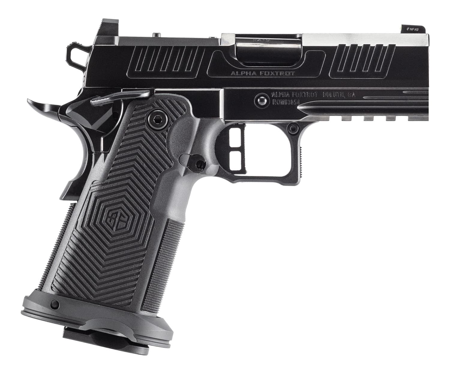 Alpha Foxtrot AA39X1QID-PDBK19 AF1911 Romulus 9mm Luger 3.50"