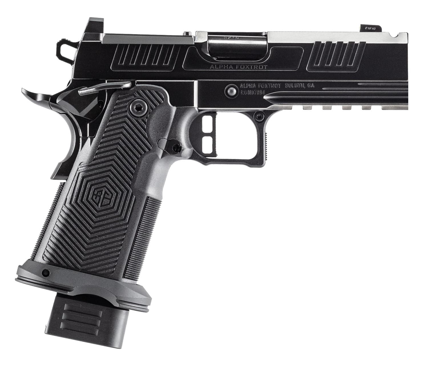 Alpha Foxtrot AA39X1CIH-PDBK19 AF1911 Romulus 9mm Luger 4.25"