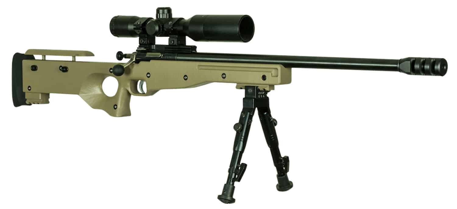 Crickett KSA2152 CPR Complete Package Youth 22 LR 1rd 16.12" Threaded Bull Barrel w/Muzzle Brake, Adjustable Cheek Comb FDE Synthetic Stock, 10 3/8"-11 1/8" LOP, Integrated Buttstock & Forend Crickett