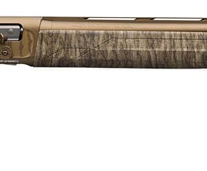 Browning 0118472004 A5 Wicked Wing 12 Gauge with 28" Barrel, 3.5" Chamber, 4+1 Capacity, Burnt Bronze Cerakote Metal Finish & Mossy Oak Bottomland Synthetic Stock Right Hand (Full Size)