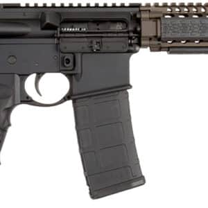 Daniel Defense 0208806027055 DDM4 M4A1 *CA Compliant 5.56x45mm NATO 14" 10+1 Black Hard Coat Anodized 6 Position w/SoftTouch Overmolding Stock with Flat Dark Earth Handguard