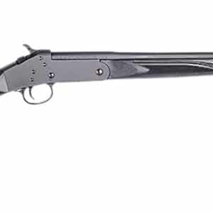 Stevens 19202 301 Compact 410 Gauge Break Open 3" 1rd 22" Matte Black Single Shot Barrel, Matte Black Carbon Steel Receiver, Fixed Matte Black Synthetic Stock, Ambidextrous