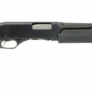 Stevens 19485 320 Security Full Size 12 Gauge Pump 3" 5+1 18.50" Matte Black Carbon Steel Barrel, Matte Black Aluminum Receiver, Fixed w/Pistol Grip Black Synthetic Stock, Ambidextrous