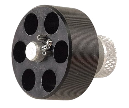 HKS 22J M Series made of Metal with Black Finish for 22 LR Ruger SP101; S&W 34, 35, 43, 63 & K Frame Holds up to 6rds