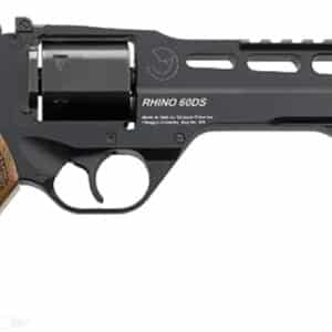 RHINO Rev.60DS 357Mag 6",Blk MoonClp 6Rd