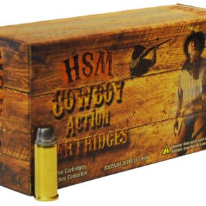 HSM 44M11N Cowboy Action 44 Rem Mag 200 gr Round Nose Flat Point 50 Per Box/ 10 Case