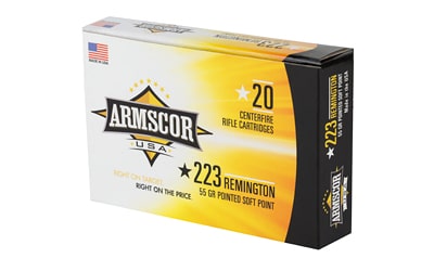 ARMSCOR 223REM 55GR PSP 20/1000 - Image 3