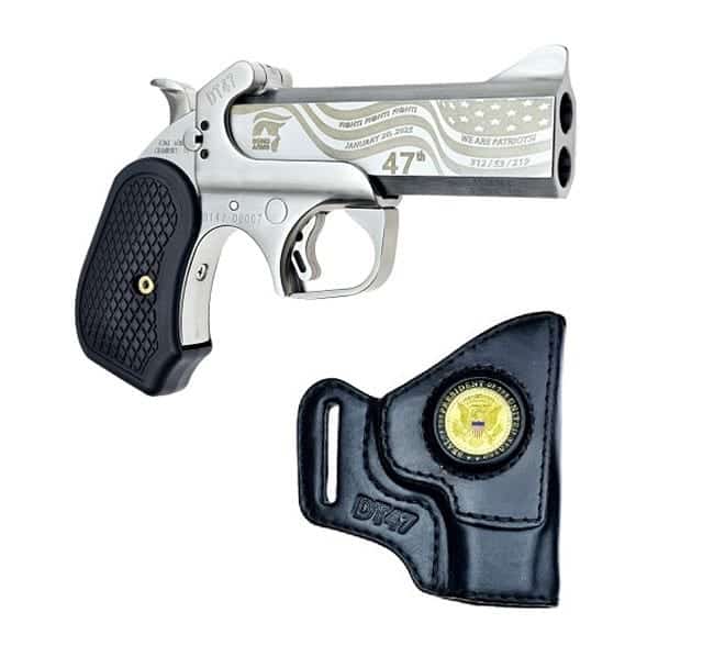 Bond Arms Trump DT47 Satin Package 45/410 4.25 Stainless Steel 2rd - 2 Rounds