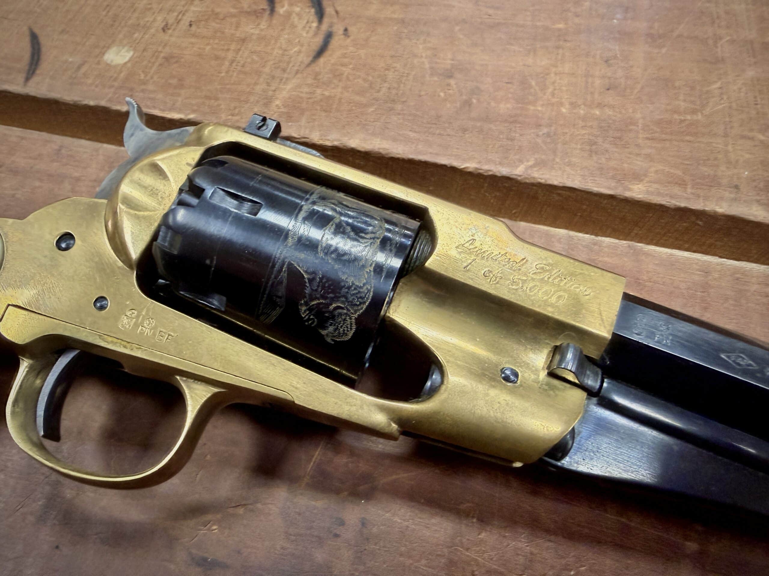 1 of 5000 pietta buffalo hunter 44 blackpowder - Image 6