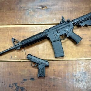 PACKAGE DEAL!! USED RUGER AR-556 & SECURITY-9