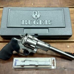 RUGER SUPER REDHAWK 2014 MODEL WITH SCOPE BASE