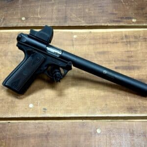 MAXIM RUGER MARK IV SUPPRESSED PISTOL 22LR 5.9IN BLACK WITH VORTEX DEFENDER-ST 10RD